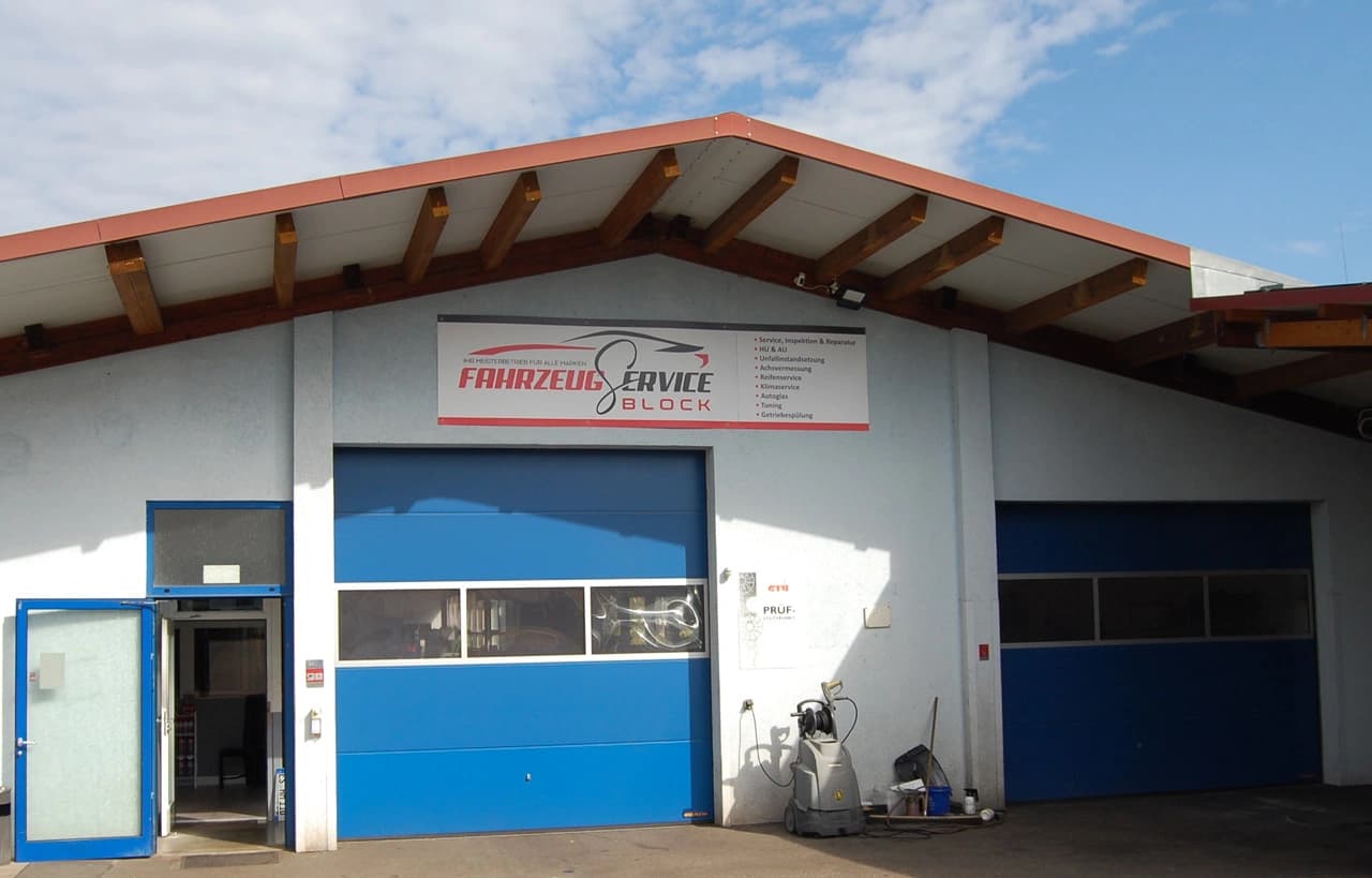 Fahrzeugservice Block Außenansicht